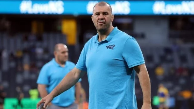 El australiano Michael Cheika está al frente del conjunto nacional.
