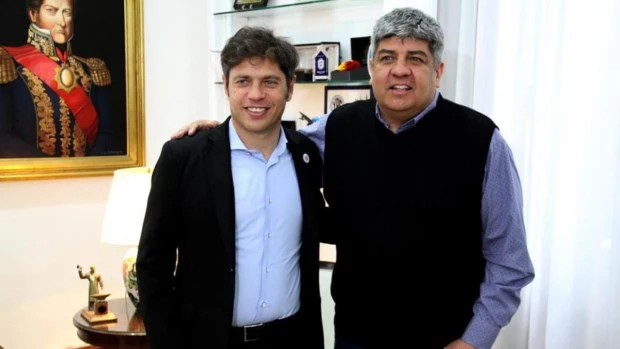 Pablo Moyano se reunió con Kicillof y ratificó el apoyo del sindicalismo a Unión por la Patria