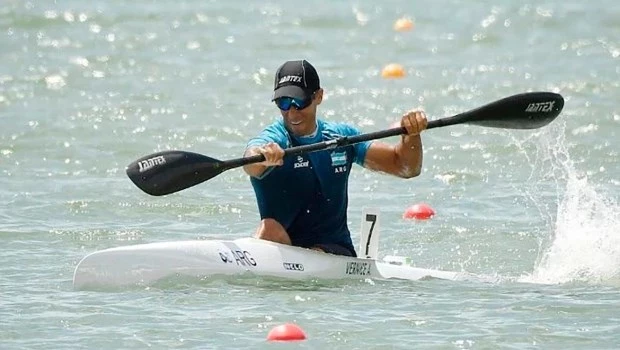 El palista argentino Agustín Vernice se clasificó para los Juegos Olímpicos 2024