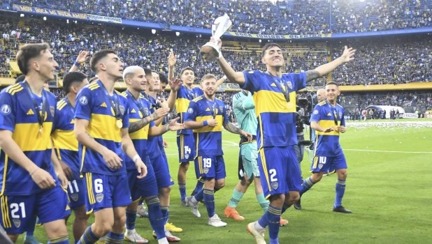 Los pibes de Boca son campeones del mundo