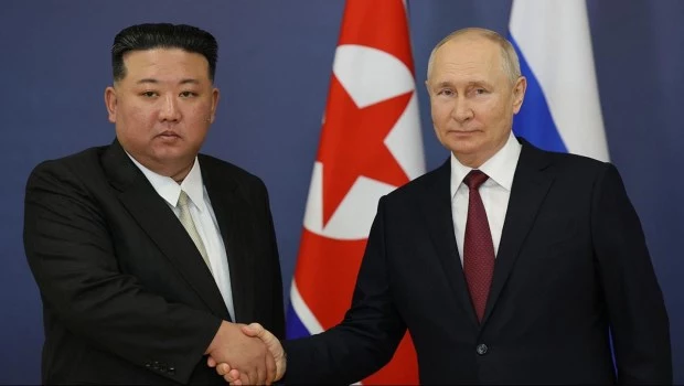 El líder norcoreano le prometió a Putin ayudar a Rusia en su lucha "contra el imperialismo"