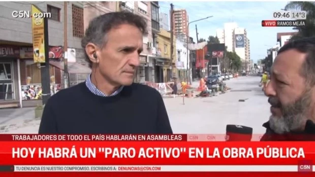 Se realizaron asambleas y un "paro activo" para defender las obras públicas de todo el país 