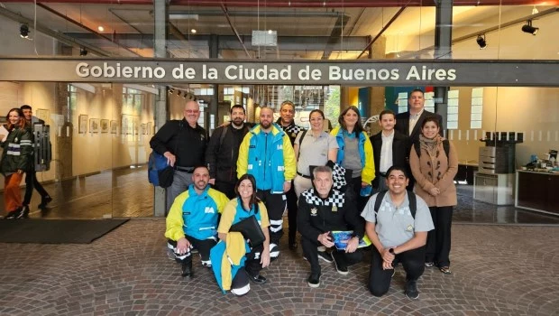 Los agentes de tránsito de la ciudad de Buenos Aires participan de un Programa de intercambio de seguridad vial 