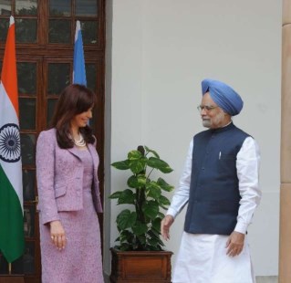 Cristina dijo que la Argentina y la India están ante el relanzamiento de una nueva relación comercial