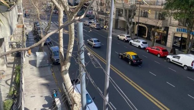 El hecho ocurrió en un edificio de departamentos ubicado en la avenida Pueyrredón al 1700