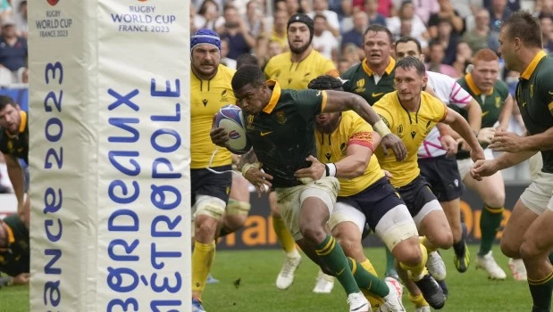 Mundial de Rugby: Sudáfrica sigue firme y aplastó a Rumania