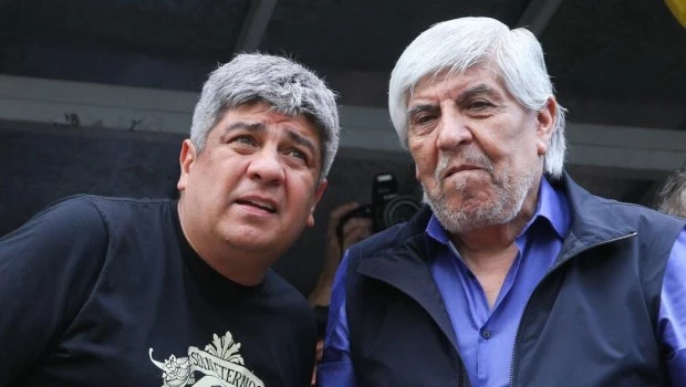 Hugo Moyano: "Hoy nos amenazan con meternos presos, pero estamos acostumbrados a esas amenazas"