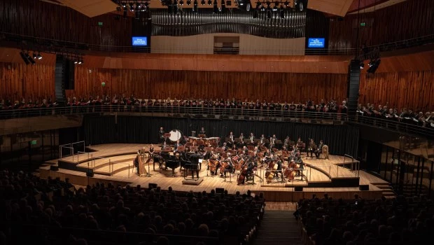 La inclusión de los Corales criollos Nº 3 para orquesta resultaron un justo homenaje a su compositor, Juan José Castro. GENTILEZA LUCIANA D’ATTOMA-DNEE