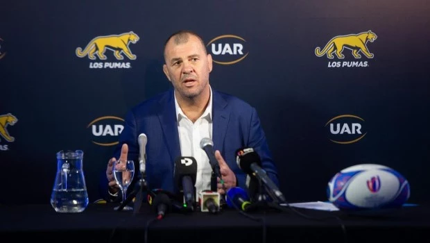 Michael Cheika, entrenador de Los Pumas.