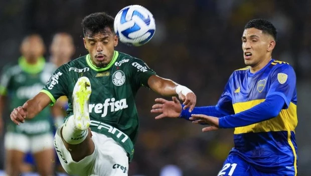 Boca fue más pero no pudo doblegar la resistencia de Palmeiras