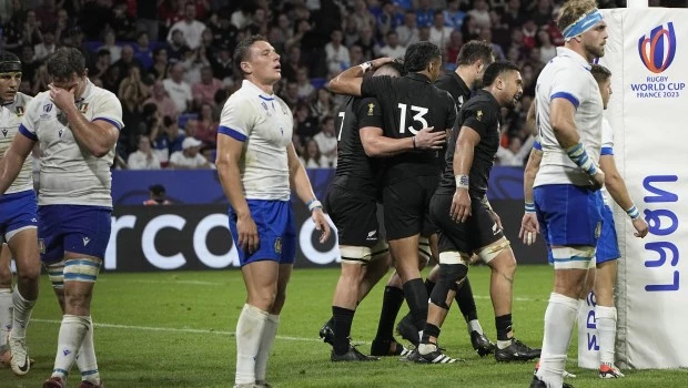 Los All Blacks aplastaron a Italia 96-17 en el Mundial de Rugby