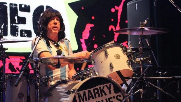 Marky Ramone es el baterista que más tiempo tocó en la legendaria banda. (Foto gentileza Federico Echeverría)