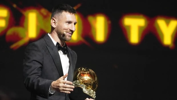 Messi se llevó el octavo Balón de Oro de su carrera