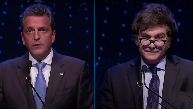 Fuerte contrapunto entre Massa y Milei en redes sociales por la venta de órganos