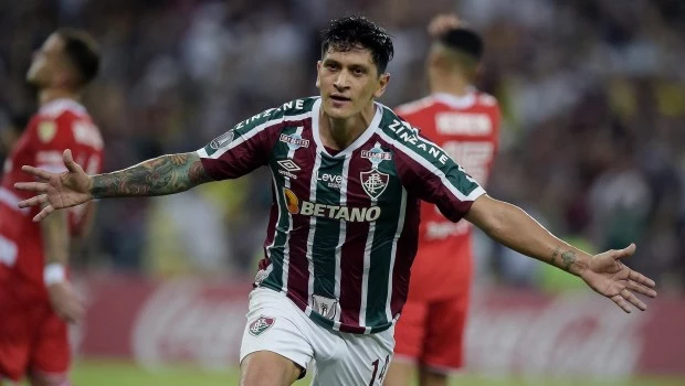 A fuerza de goles, Germán Cano se hizo ídolo en Fluminense.