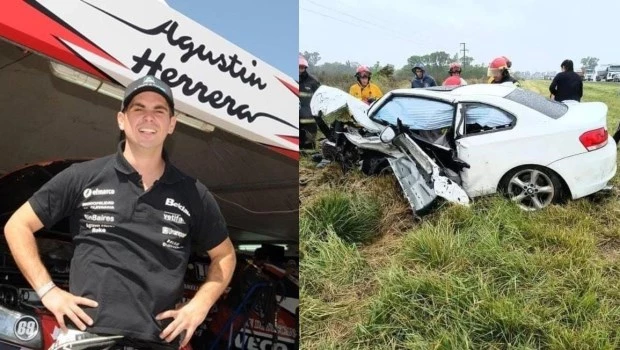Murió, en un accidente, el piloto de Turismo Nacional Agustín Herrera