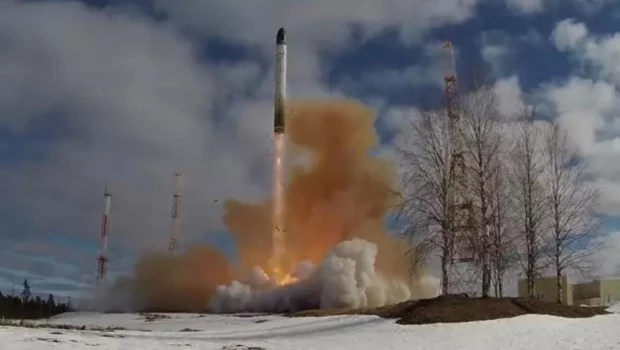 Rusia probó con éxito un misil balístico intercontinental con capacidad nuclear