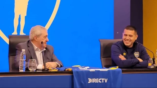 Riquelme oficializó su candidatura a presidente de Boca con Ameal como vice