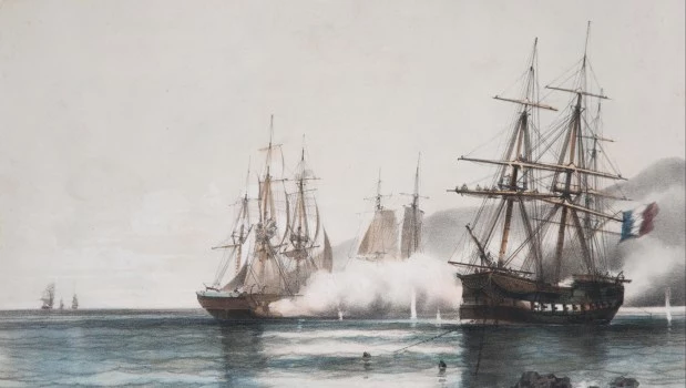 Artillería, navegación y una misión por cumplir