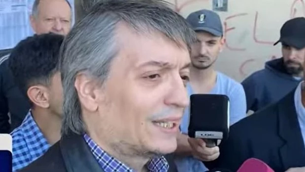 Máximo Kirchner: "Es bueno elegir y más en algo que es tan claro como en el día de la fecha"