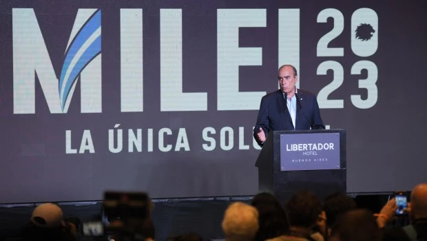 Optimismo en el búnker de Milei