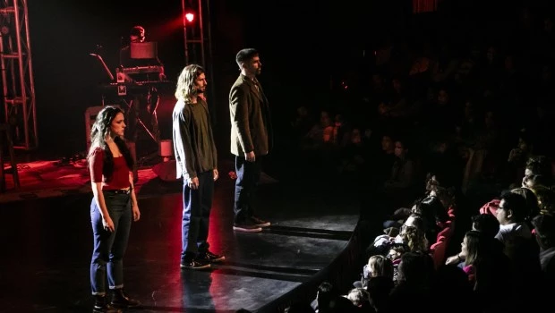 El elenco de ‘Tick tick...boom!’ será parte de la celebración al aire libre. (Foto gentileza Fiorella Romay)