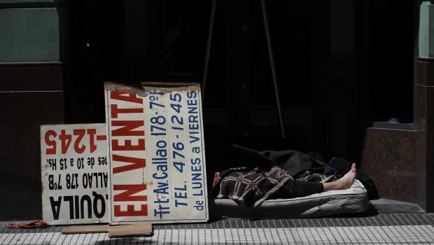 Pobreza en la Argentina.