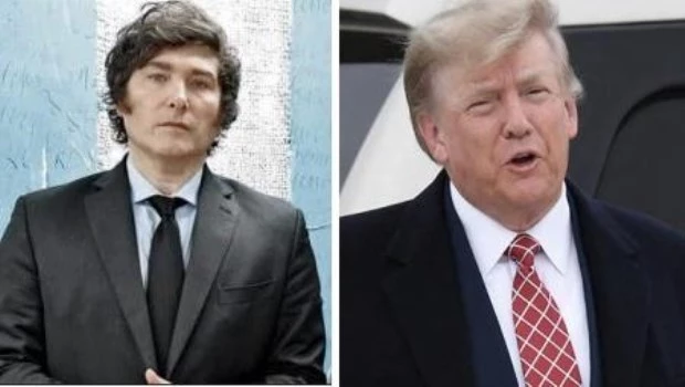 Trump felicitó telefónicamente a Milei por la victoria y se comprometió ...