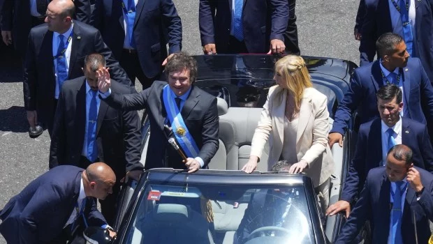 "Hoy comienza una nueva era en la Argentina de paz y prosperidad"