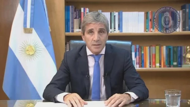 Luis Caputo, ministro de Economía.