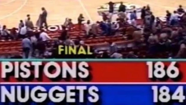 Hace 40 años, Los Pistons vencían a los Nuggets en el partido con más puntos de la historia de la NBA