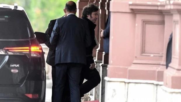 Javier Milei- Casa Rosada- ARCHIVO