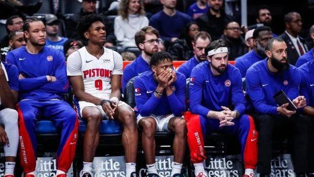 Los Pistons engrosan la racha más perdedora de la historia de la NBA