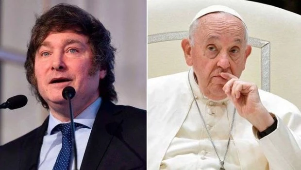 ¿Visita de Milei al Papa?