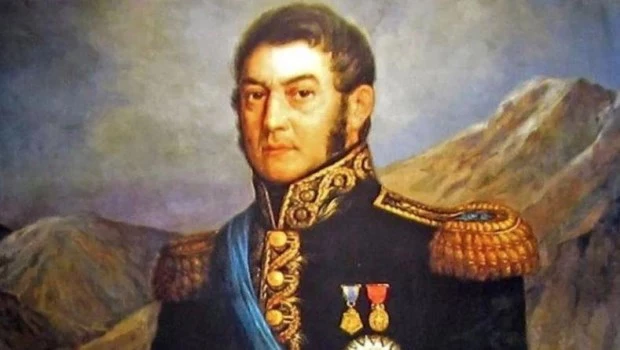 San Martín en Buenos Aires (1824) 
