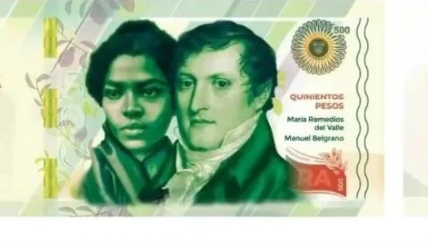 Esta imagen aparecerá en el billete de 10.000 pesos.