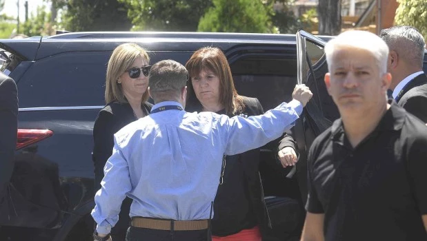 Velatorio de Umma Aguilera, la niña de 9 años e hija de un custodio de la ministra Patricia Bullrich.