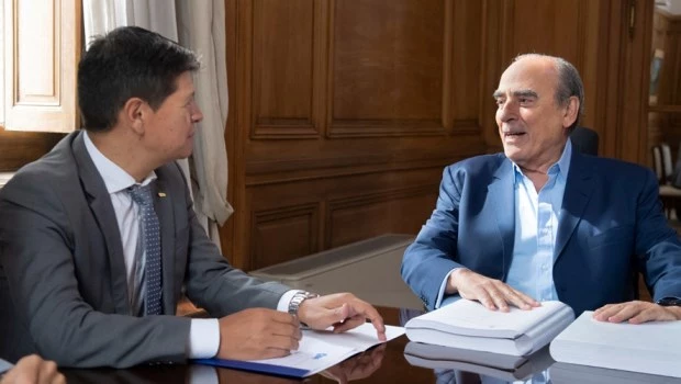 Autoridades de la CAME se reunieron con el ministro del Interior, Guillermo Francos.