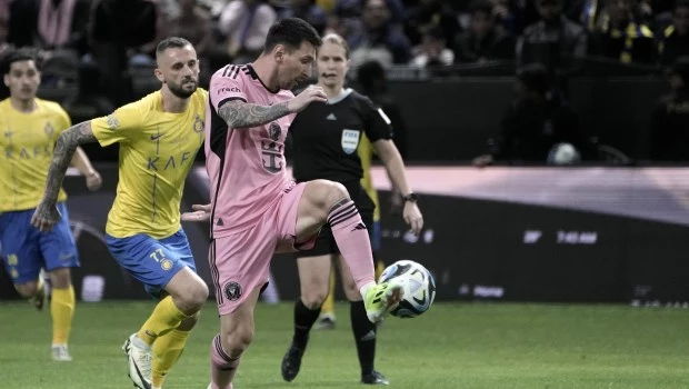 Inter Miami, con pocos minutos de Messi, recibió una dura goleada ante Al Nassr de Arabia Saudita