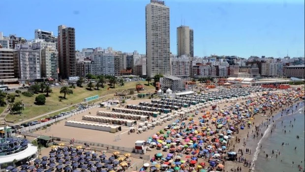 Más de 1.400.000 turistas visitaron Mar del Plata durante enero