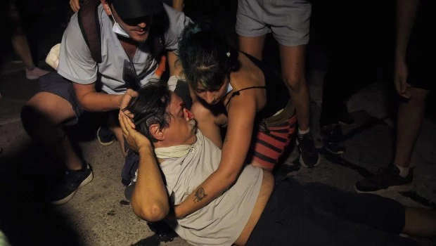 Nuevos incidentes en la segunda jornada de protesta en el Congreso