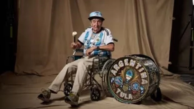 Murió Tula, el emblemático hincha de la Selección