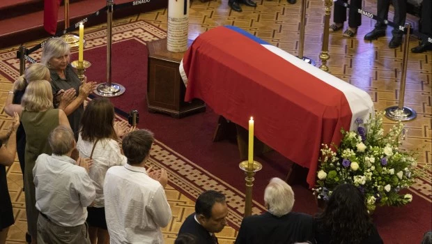 Comenzó el velatorio de Piñera y este jueves será el Funeral de Estado 