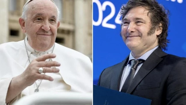 Tras su gira por Israel, Milei llegó a Roma para reunirse el lunes con el papa Francisco, Mattarella y Meloni 