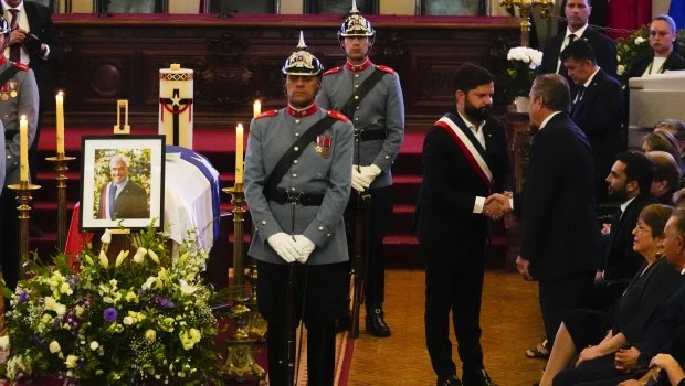 Chile da su último adiós a Piñera