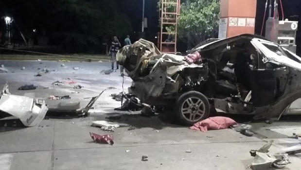 La policía aseguró que no sabía que había cocaína en el tubo de gas de su auto que explotó en Orán