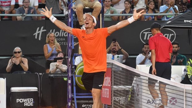 En el primer turno de este sábado, Bagnis venció a Coria en dos sets.