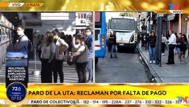Casi 40 líneas de colectivos están de paro en el AMBA - Política ...