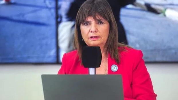 Ministra de Seguridad Patricia Bullrich.