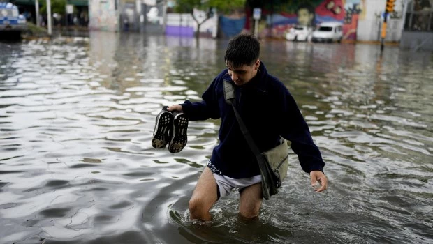 Cayeron más de 130 milímetros por el fuerte temporal en AMBA